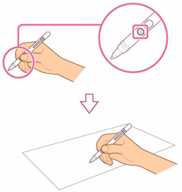 SONY VAIO TAP 11 - Pour cliquer avec le bouton droit (appuyer et garder enfoncé) - 1