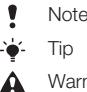 SONY W205 - Instruction symbols - 1