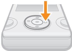 SONY W205 - To navigate the phone menus. - 1
