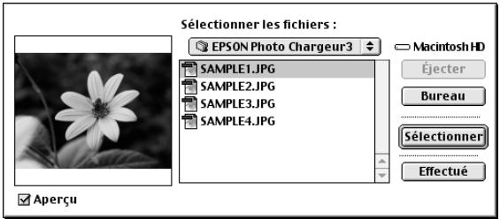 EPSON PHOTOPC 2100Z - Chargement d'images depuis votre Macintosh - 2