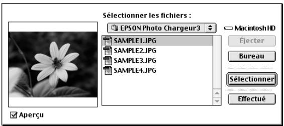 EPSON PHOTOPC 3000Z - Chargement d'images depuis votre macintosh - 2