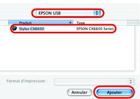 EPSON STYLUS CX6600 - Pour Mac OS X - 1