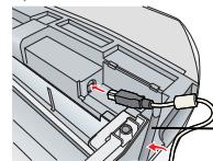 EPSON STYLUS CX6600 - Connexion à l'ordinateur - 1