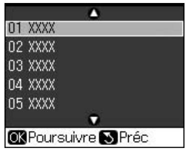 EPSON STYLUS CX9300F - Modification d'une entrée de la liste de numérotation rapide - 1