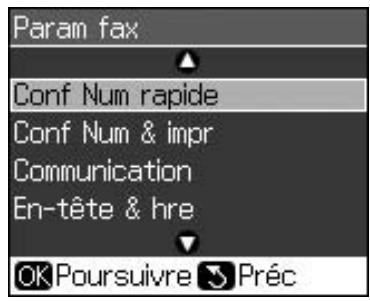 EPSON STYLUS CX9300F - Création d'une liste de numérotation rapide - 1
