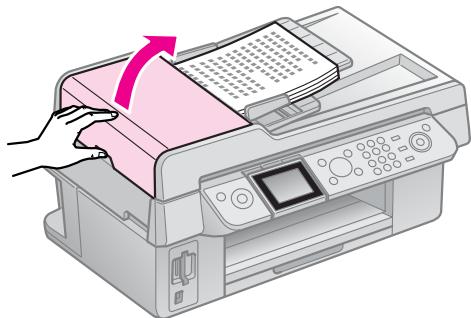 EPSON STYLUS DX9400F - Bourrage de papier dans le chargeur automatique de documents - 1