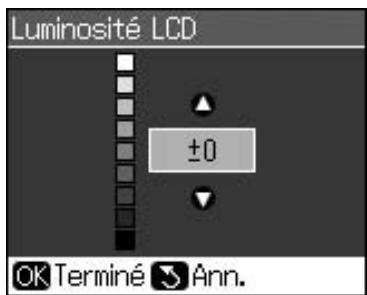 EPSON STYLUS DX9400F - Réglage de la luminosité de l'écran LCD - 1