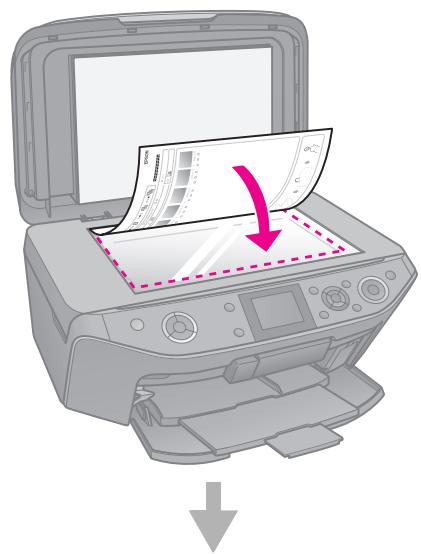 EPSON STYLUS PHOTO RX585 - Sélection et impression des photos à l'aide d'une feuille d'index - 3