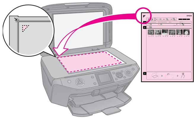 EPSON STYLUS PHOTO RX585 - Numérisation de la feuille d'index et impression des photos sélectionnées - 1