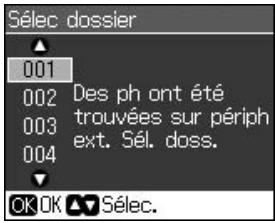 Sélec dossier 001 002 Des ph ont été trouvées sur périph ext. Sél. doss. 003 004 OK OK ⚪ Sélec.