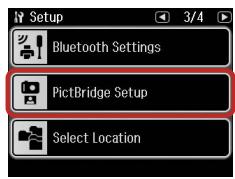EPSON STYLUS PHOTO PX800FW - PictBridge-instellingen - 3