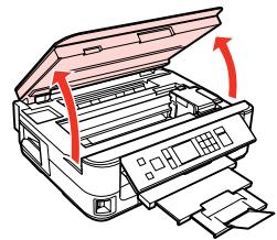 EPSON STYLUS OFFICE SX525WD - Préc. lors de la manip. des cart. d'encre - 5