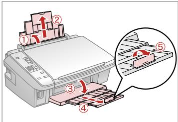 EPSON STYLUS SX215 - Chargement du papier - 1