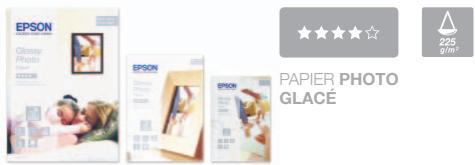 EPSON STYLUS SX525WD - PAPIERS RECOMMANDES - 2