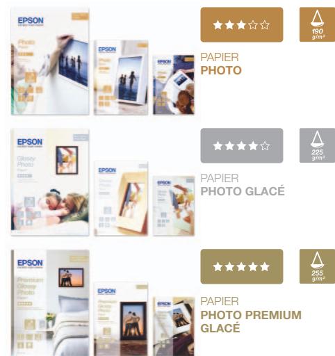 EPSON STYLUS SX218 - PAPIERS RECOMMANDES - 1