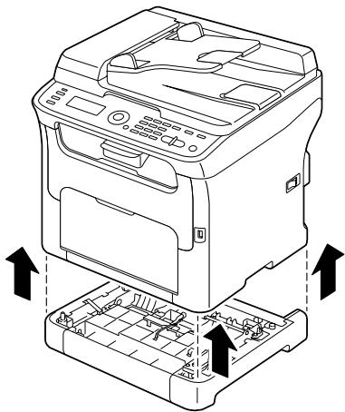 EPSON ACULASER CX16 - Nettoyage des rouleaux d'entrainment papier du socle de montage (AcuLaser CX16NF uniquely) - 1