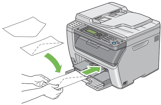 EPSON ACULASER CX17NF - Chargement d'enveloppes com 10, DL ou monarch - 1