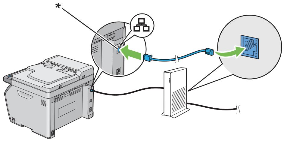 EPSON ACULASER CX17NF - Connexion réseau (epson aculaser CX17NF/CX17WF uniquement) - 1