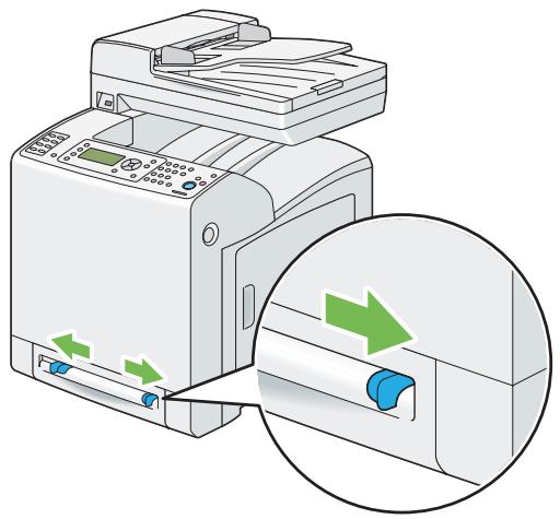 EPSON ACULASER CX29DNF - Chargement de supports d'impression dans le chargeur feuille à feuille (SSF) - 1