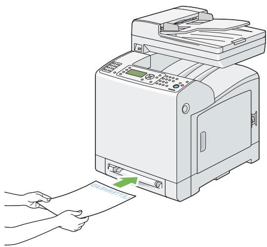 EPSON ACULASER CX29DNF - Chargement de papier à en-tête dans le chargeur feuille à feuille (SSF) - 1