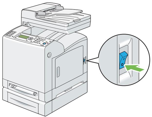 EPSON ACULASER CX29DNF - Retrait de l'unité papier de 250 feuilles en option - 1
