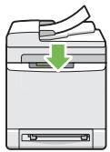 EPSON ACULASER CX29DNF - Réalisation de copies à partir du chargeur automatique de documents (numérisation à partir du chargeur automatique de documents) - 1