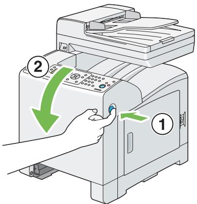 EPSON ACULASER CX29DNF - Installation de l'unité recto versus en option - 4