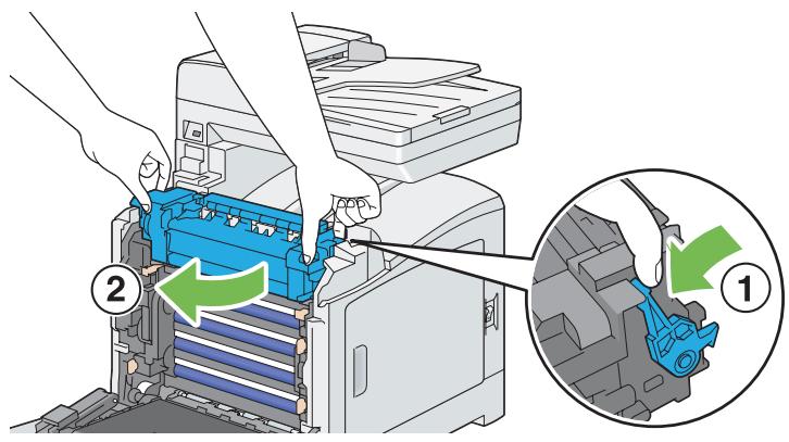 EPSON ACULASER CX29DNF - Retrait du module four - 4