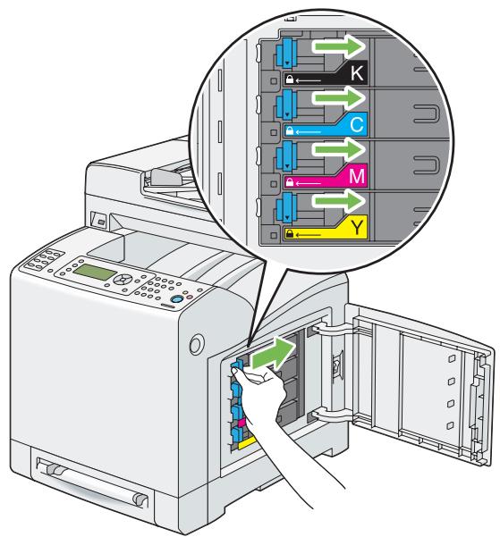 EPSON ACULASER CX29DNF - Ouvrez le capot latéral. - 2