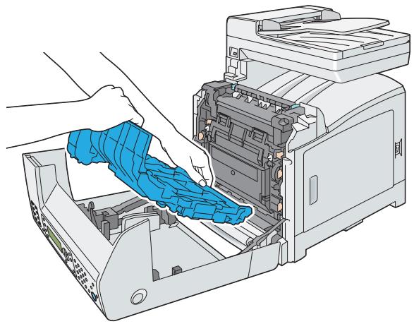 EPSON ACULASER CX29DNF - Retrait de l'unité recto versus en option - 5