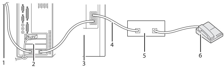 EPSON ACULASER CX29DNF - Utilisation d'un modem - 1