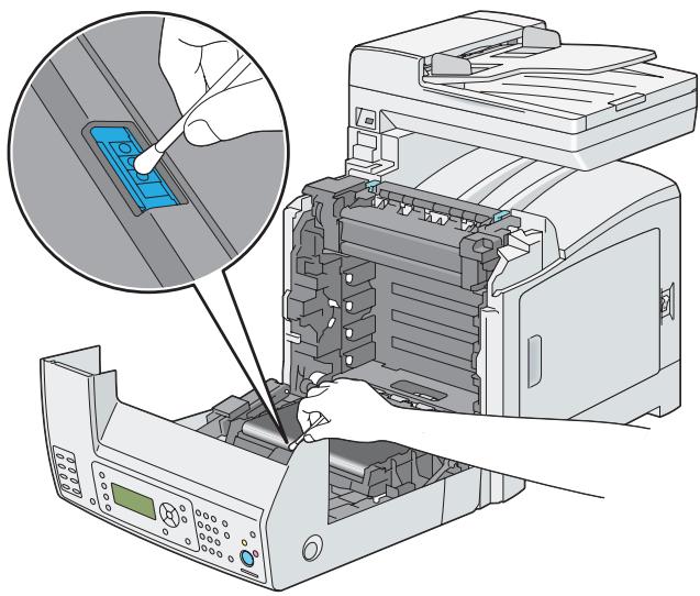EPSON ACULASER CX29DNF - Nettoyage du capteur CTD (color toner density) - 4