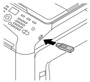 EPSON ACULASER CX37DN - Impression à partir d'un périphérique mémoire USB connecté - 1