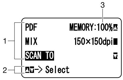 EPSON ACULASER CX37DN - Écran principal (mode numérisation) - 1
