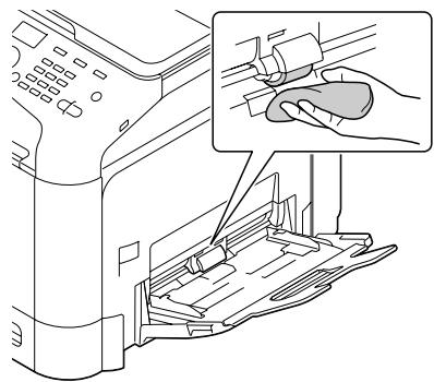 EPSON ACULASER CX37DN - Nettoyage des rouleaux d'entraînement papier (alimentation manuelle) - 3