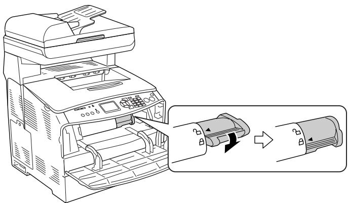 EPSON ACULASER CX11NF - Remplacement d'une cartouche de toner - 7