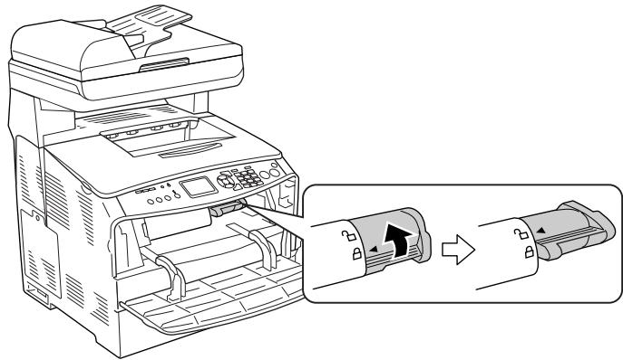 EPSON ACULASER CX11NF - Remplacement d'une cartouche de toner - 2