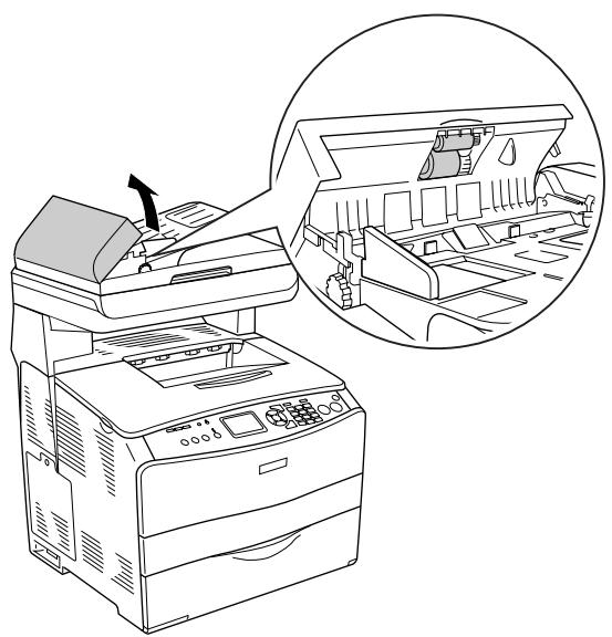 EPSON ACULASER CX11NF - Nettoyage du rouleau du capteur du chargeur automatique de documents - 1