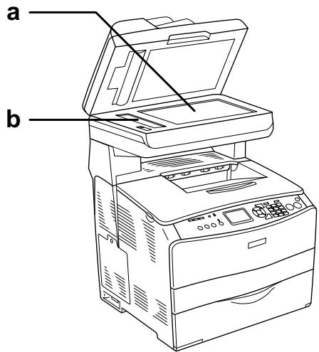 EPSON ACULASER CX21NF, ACULASER CX21NFC - Nettoyage de la vitre d'exposition et de la fenêtre d'exposition pour le chargeur automatique de documents - 1