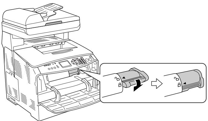EPSON ACULASER CX21NF, ACULASER CX21NFC - Remplacement d'une cartouche de toner - 7