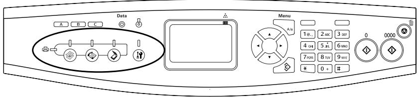 EPSON ACULASER CX21NF, ACULASER CX21NFC - Sélection d'un mode - 1
