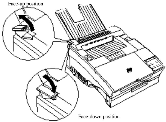 EPSON EPL-5200 - Using the face-up output tray - 2