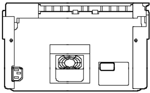 EPSON EPL-5200 - Attaching the power cord - 1