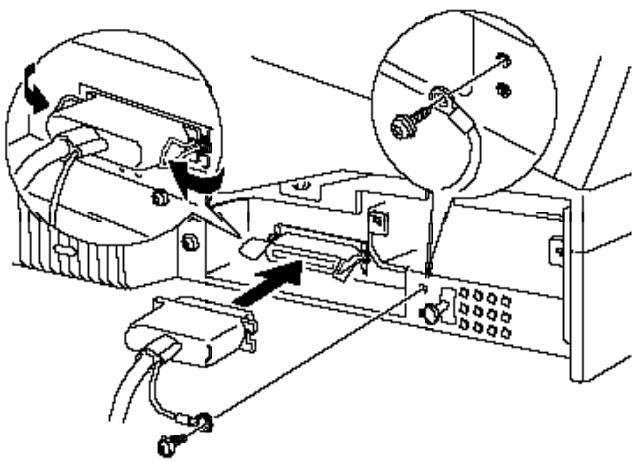 EPSON EPL-5200 - Connecting the printer to the computer - 2