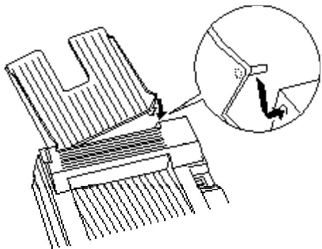 EPSON EPL-5200 - Using the face-up output tray - 1