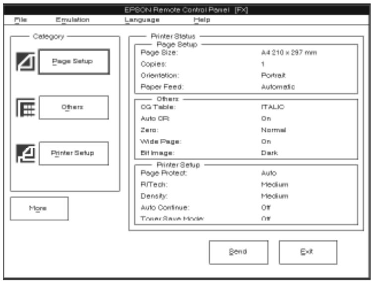 EPSON EPL-5200 - FX mode window - 1