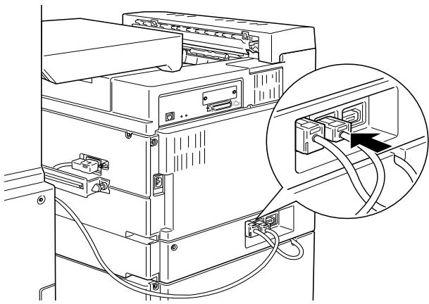 EPSON EPL-N4000+ - Connexion de l'Unité de finition/agrafeuse - 3