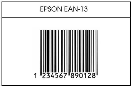 EPSON EPL-N4000+ - EPSON EAN-13 - 1