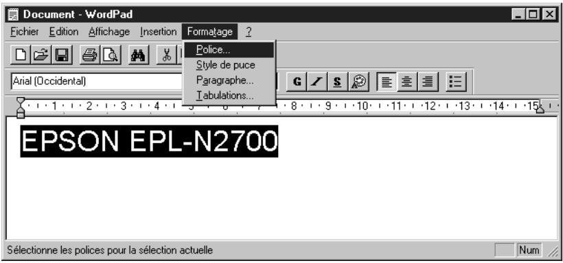 EPSON EPL-N4000+ - Imprimer avec les polices de codes à barres EPSON - 2