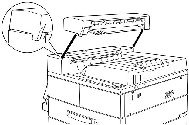 EPSON EPL-N4000+ - Installation du capot - 2